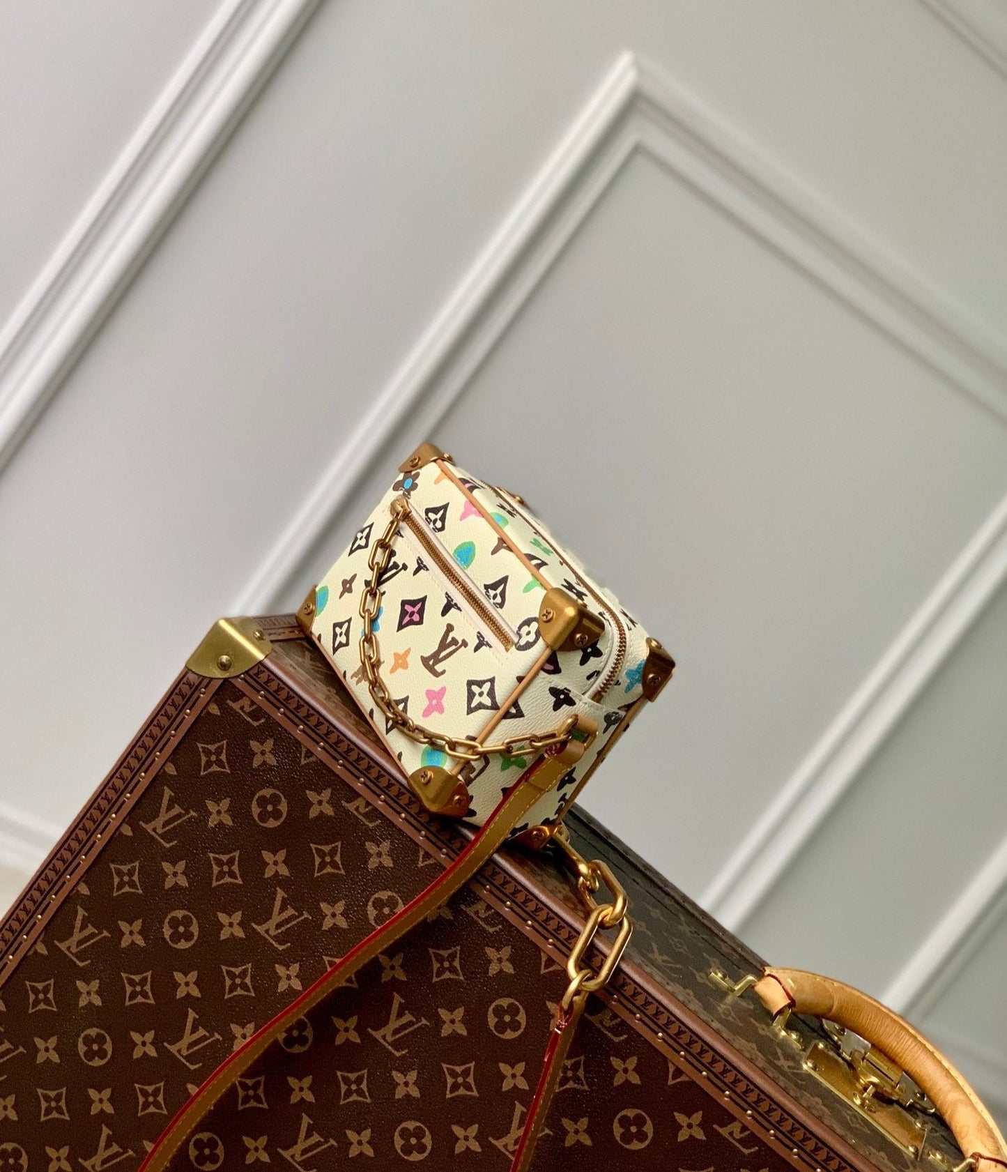 Louis Vuitton Mini Soft Trunk Monogram Craggy