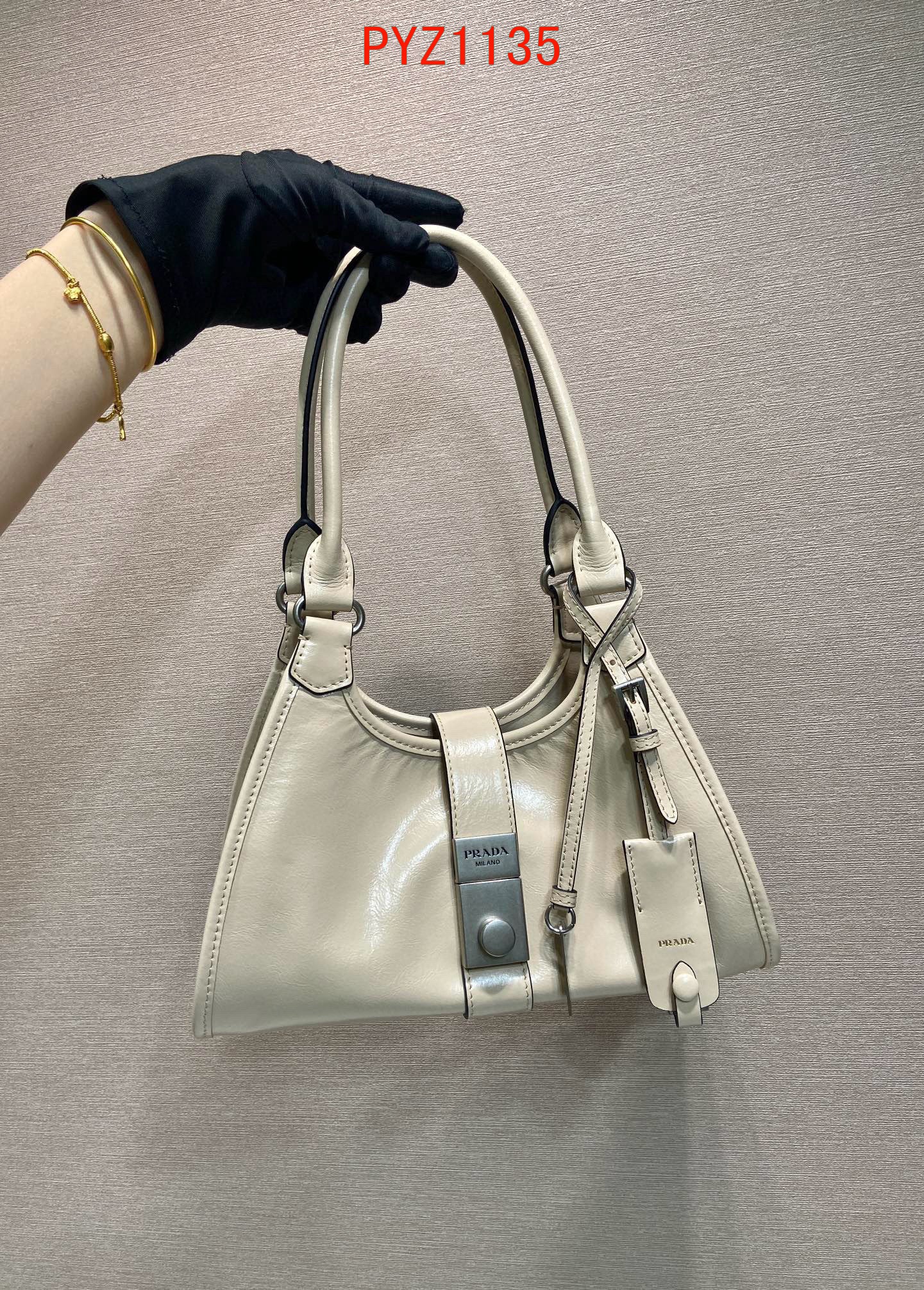 Prada Small leather tote bag