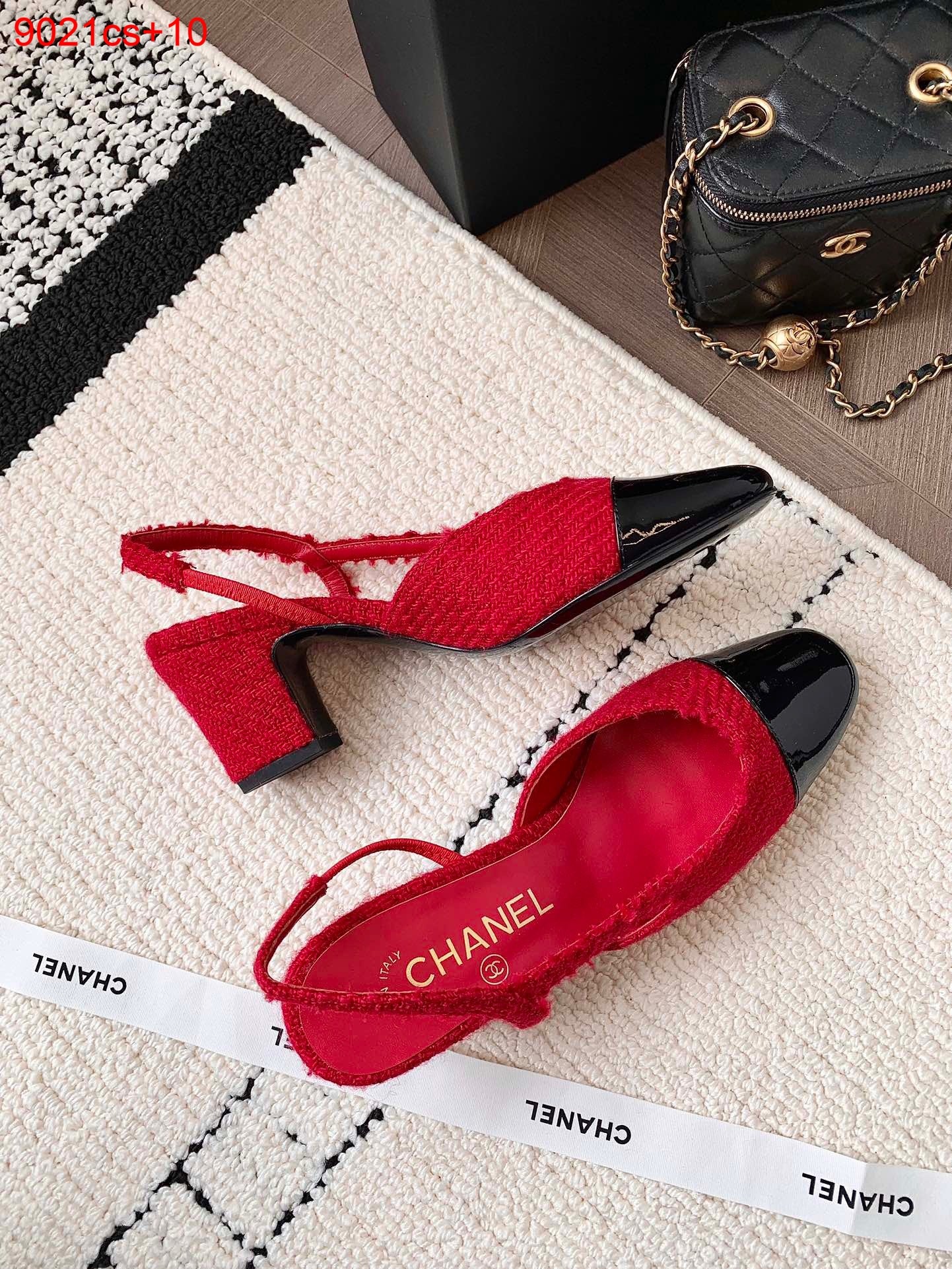 Chanel Tweed Heels