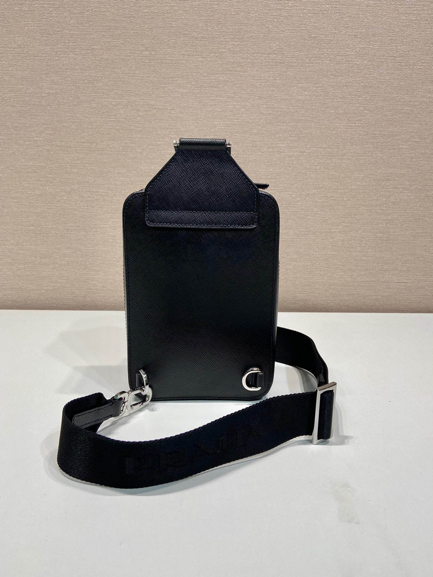 Prada Brique Saffiano leather bag