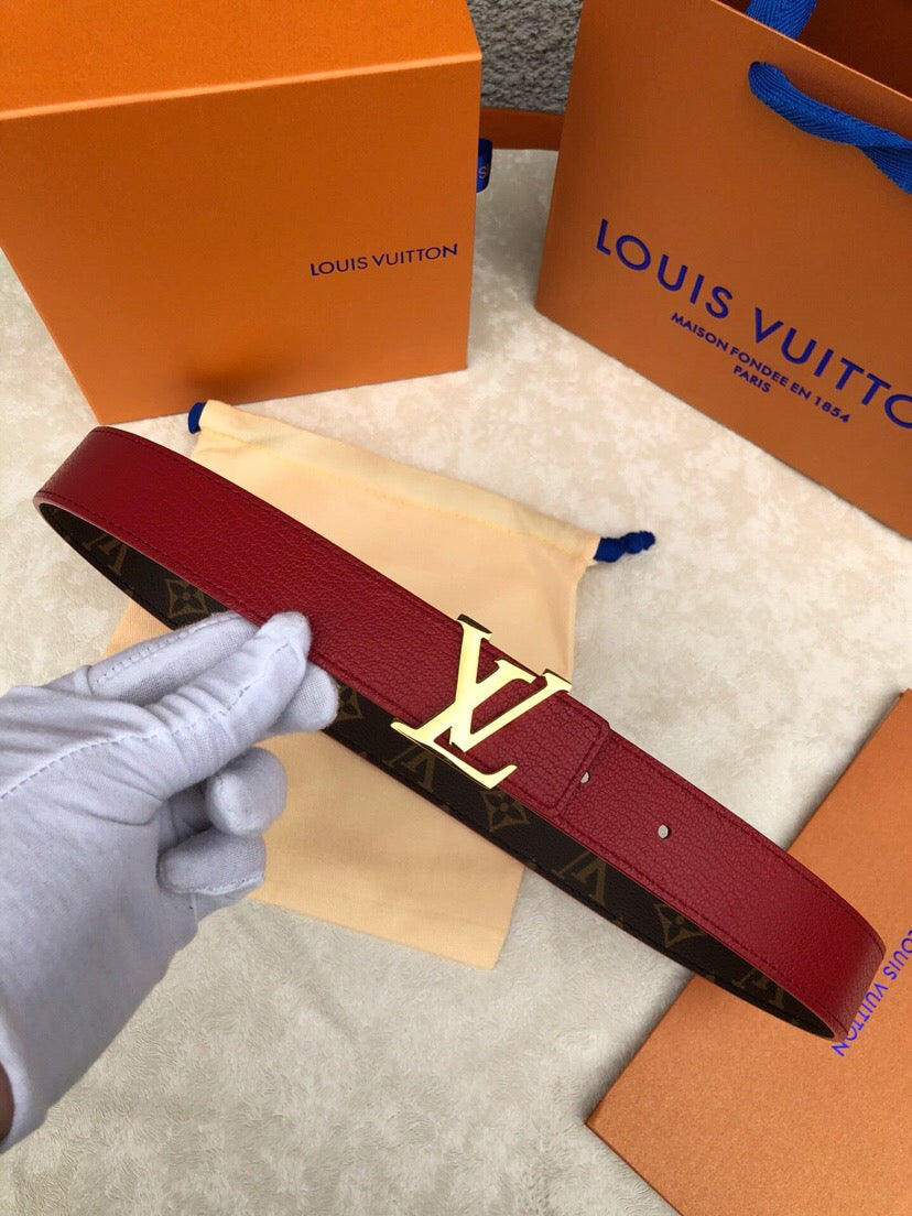 Louis Vuitton Initiales Belts 3.0cm, 4.0cm