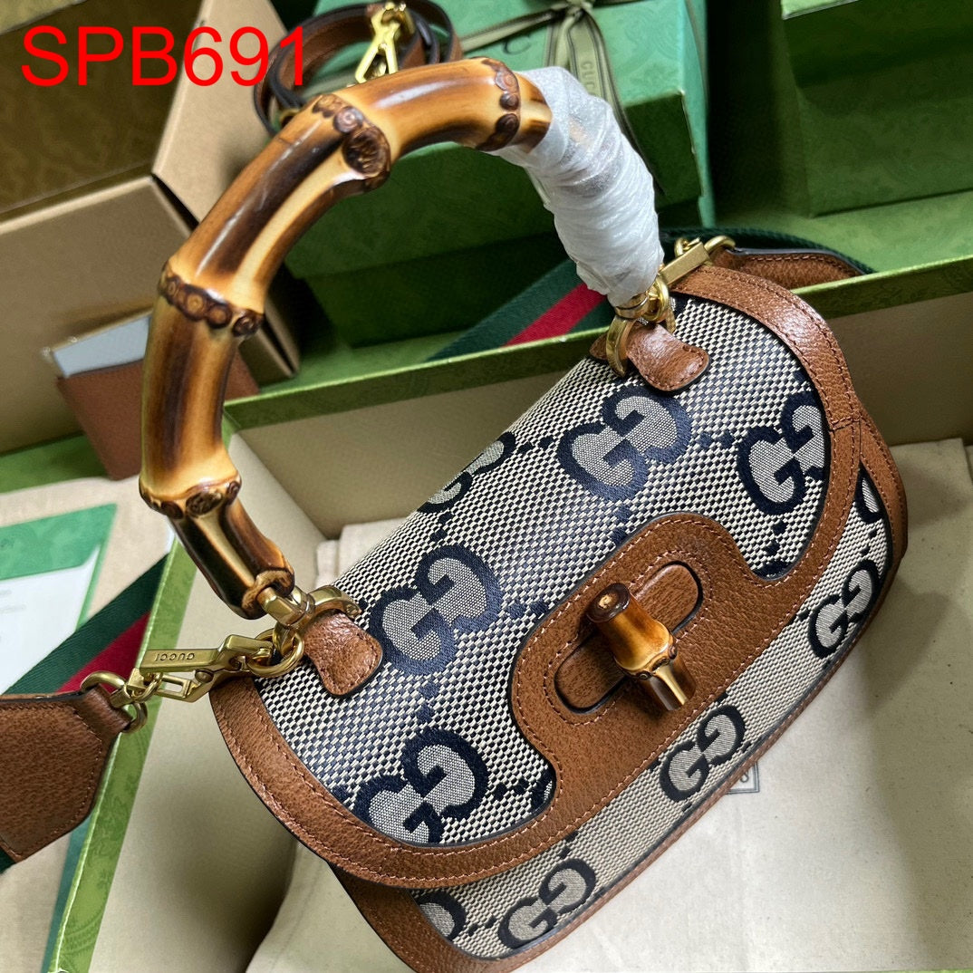 Gucci Small Jumbo Bamboo Bag
