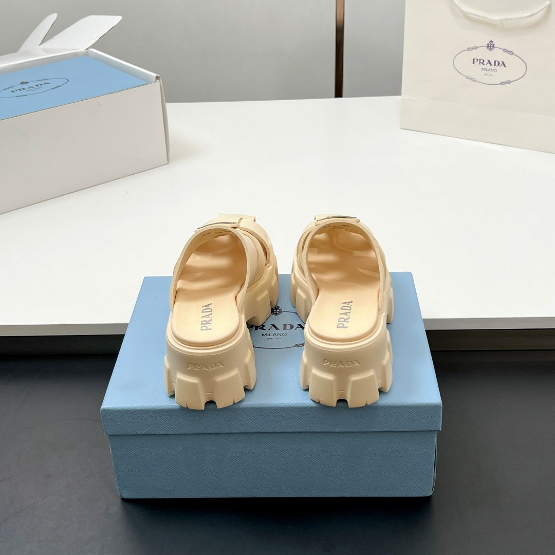 Prada Rubber Mules