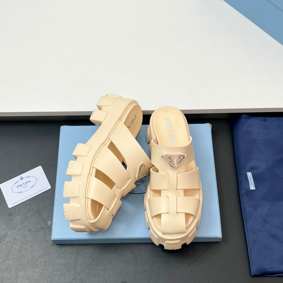 Prada Rubber Mules