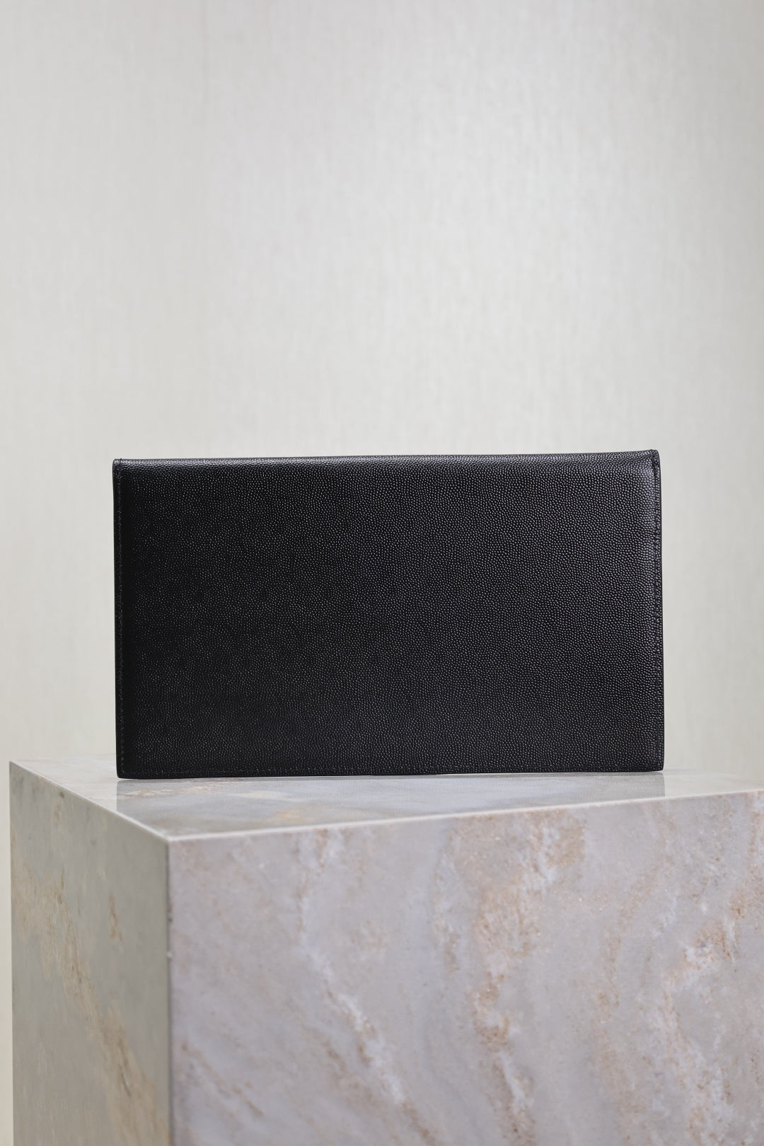 YSL leather Uptown Clutch