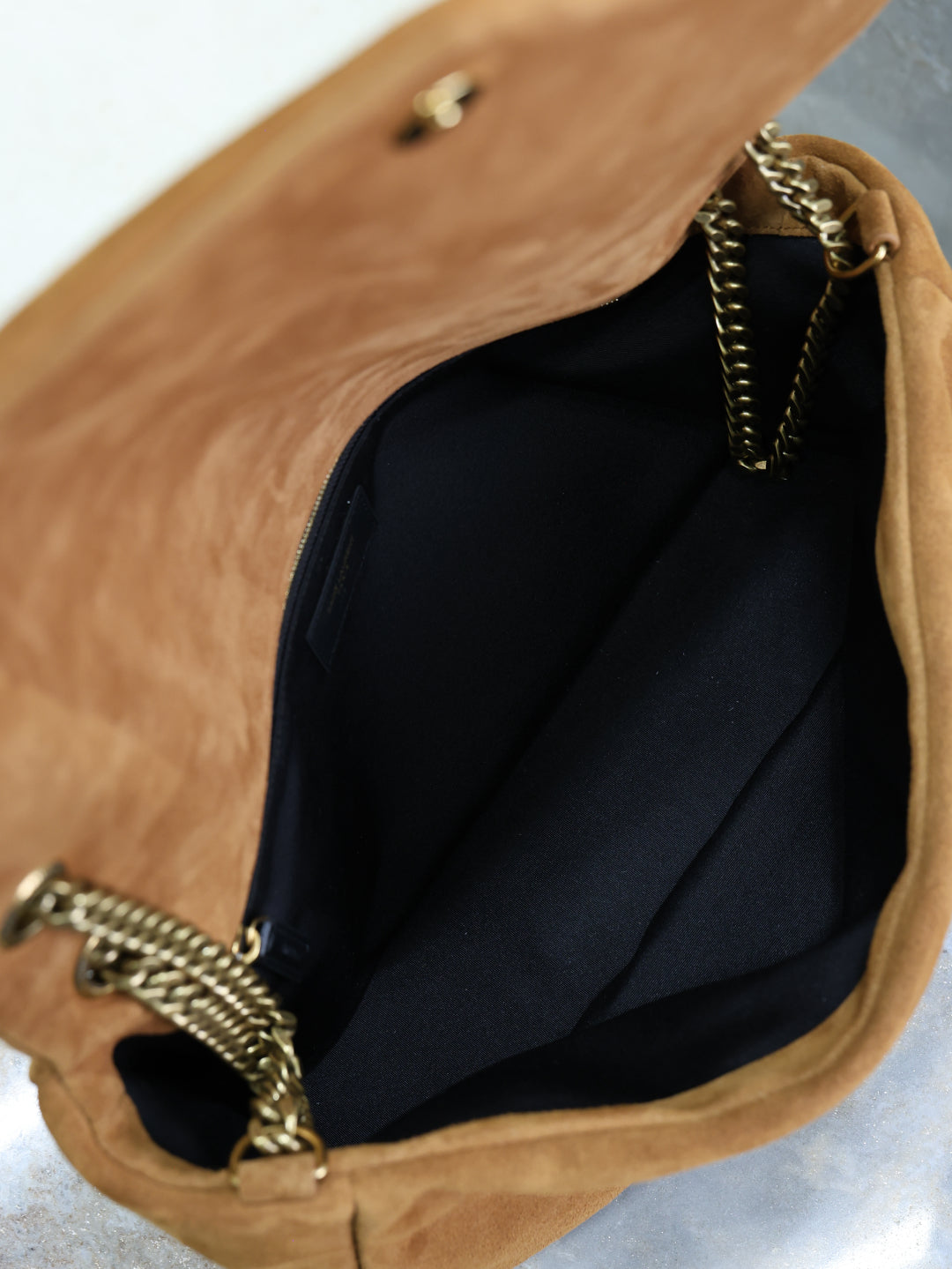 YSL Calypso in suede