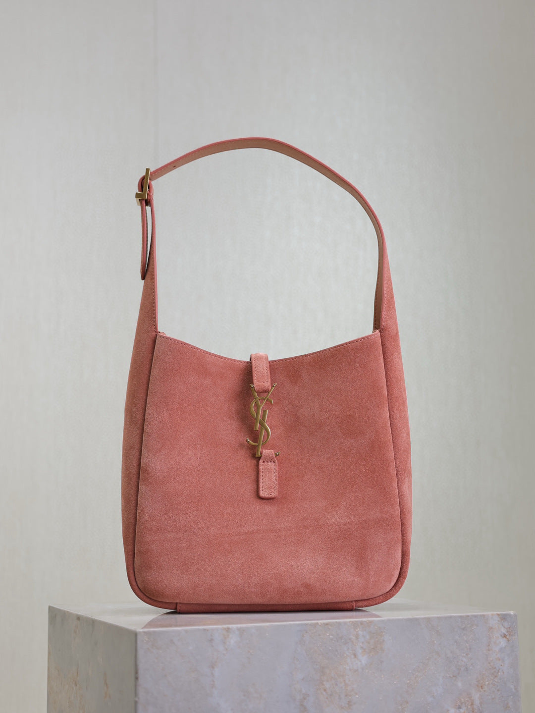 YSL Le 5 a 7 small suede bag