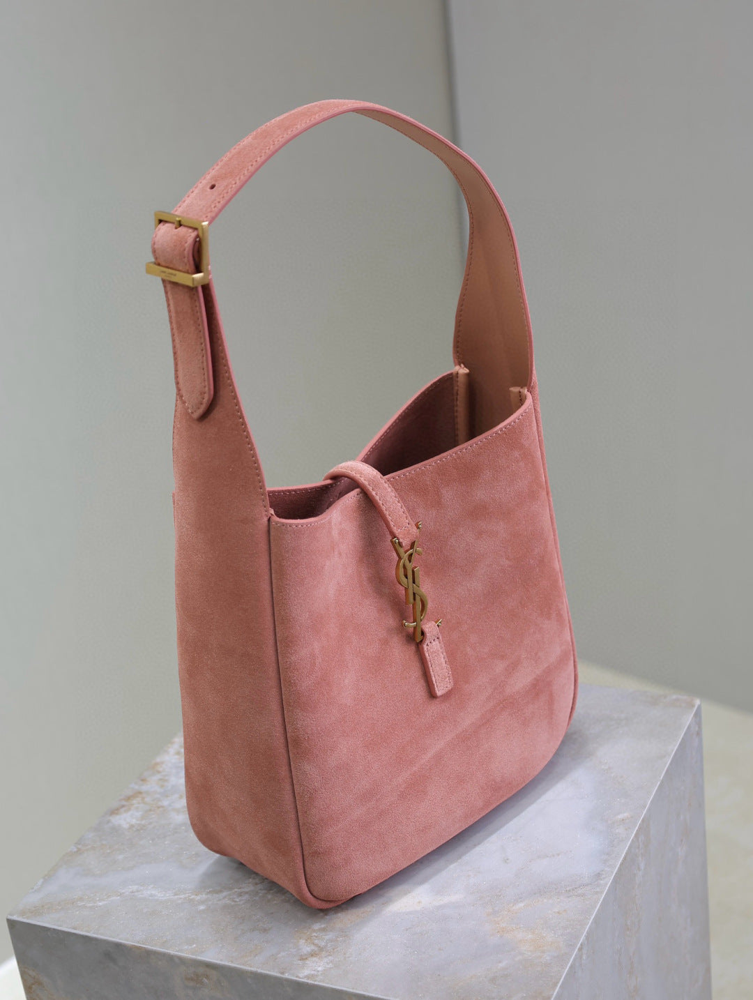 YSL Le 5 a 7 small suede bag
