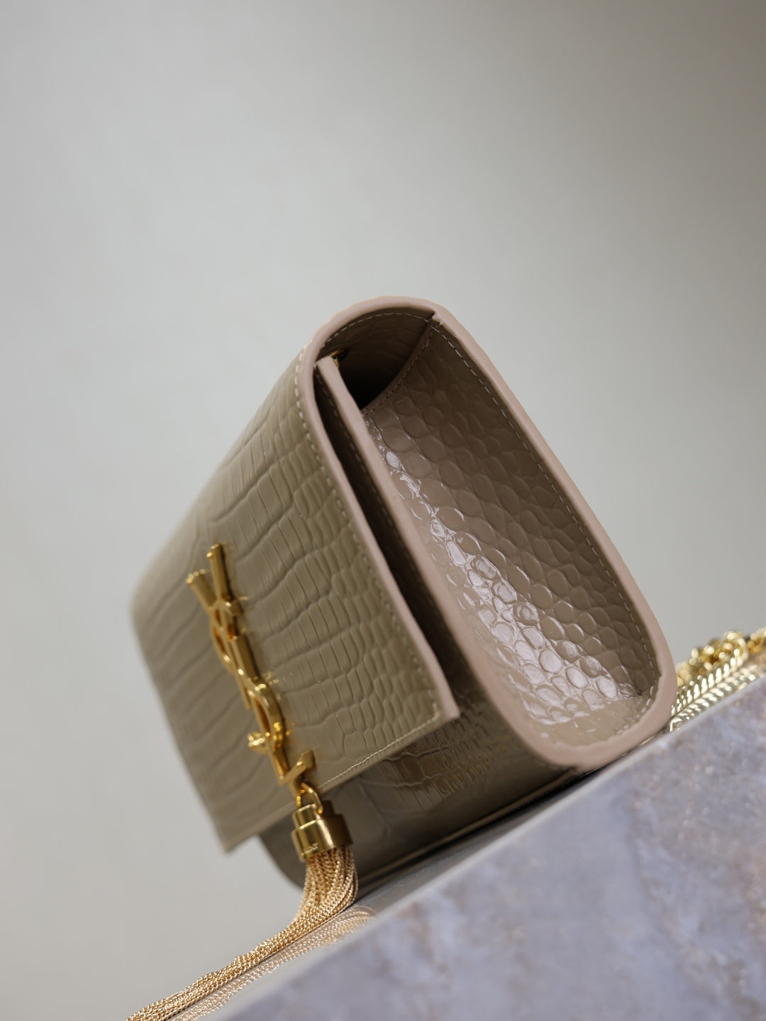 YSL Kate 20 Crocodile bag