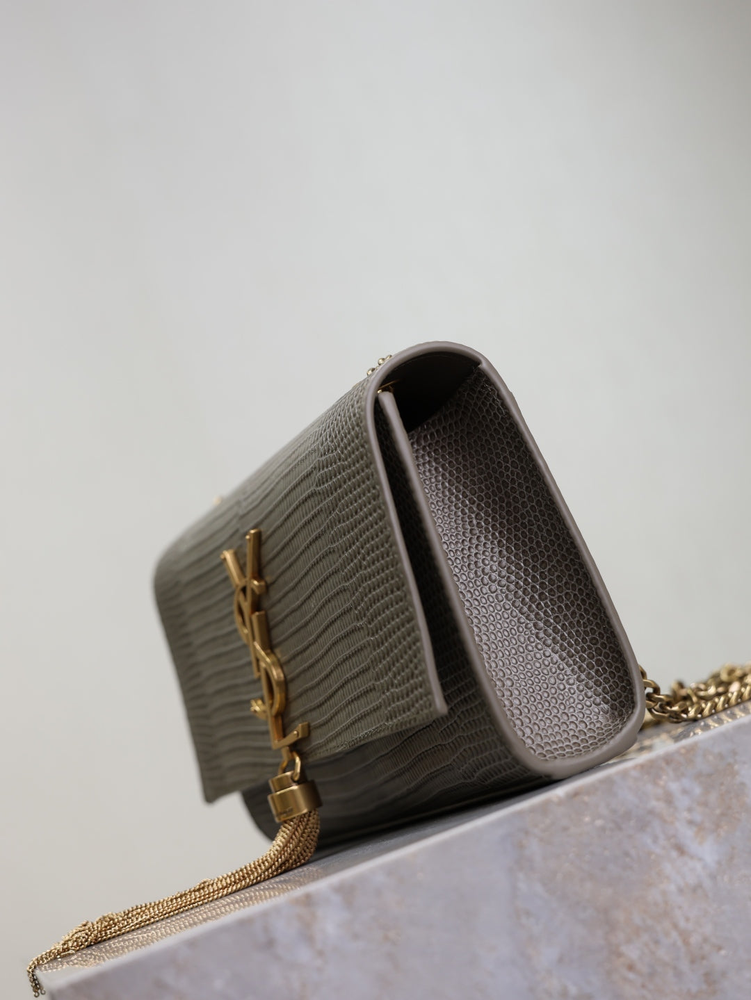 YSL Kate 20 Crocodile bag