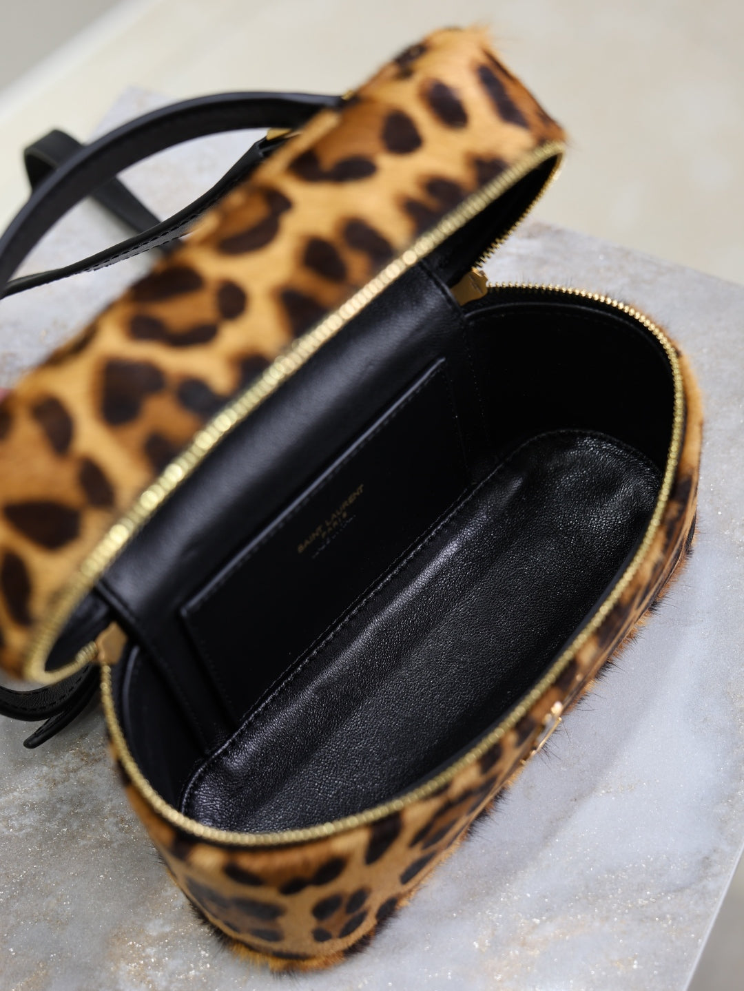 YSL Gaby Mini in leopard print