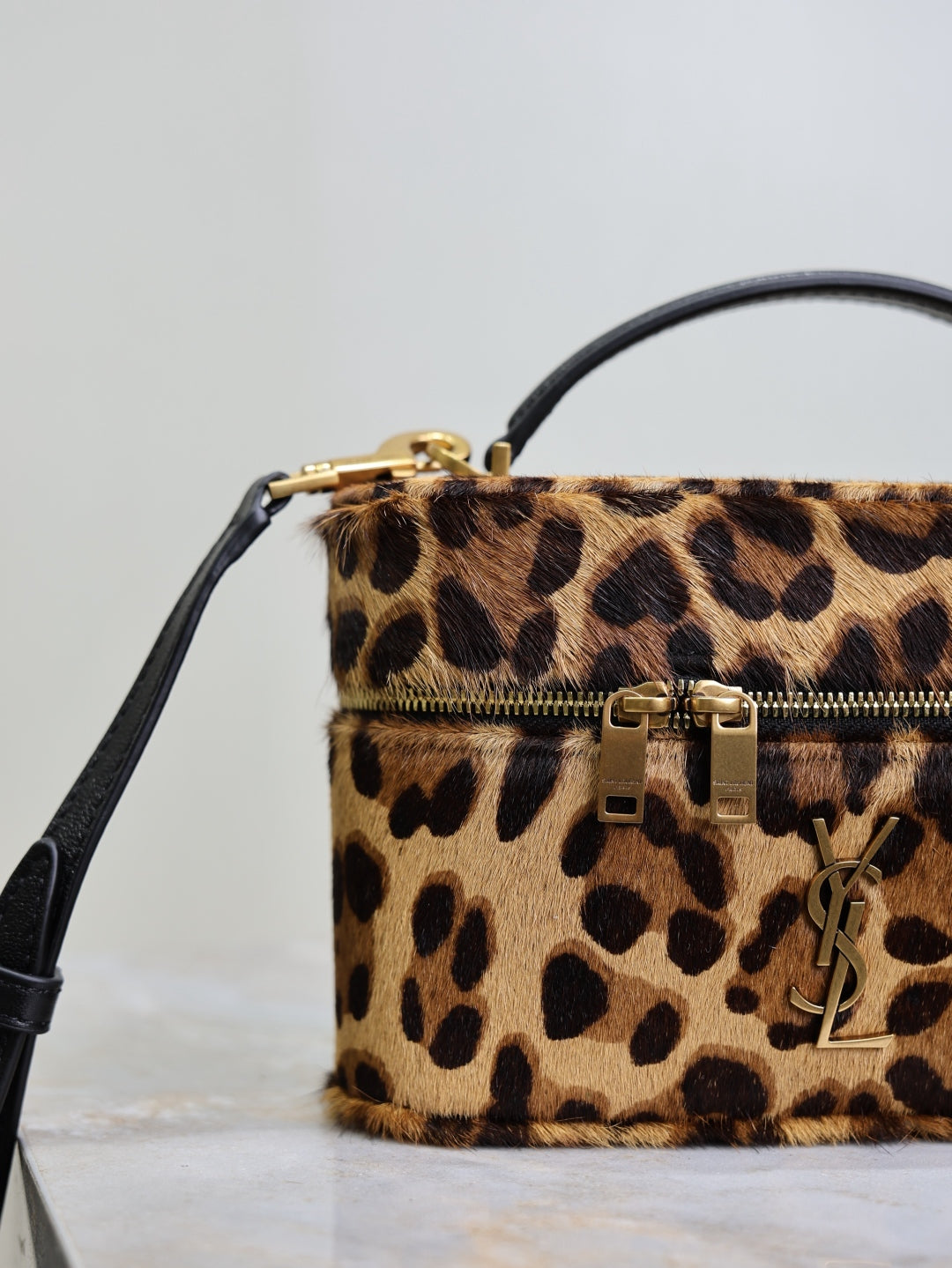 YSL Gaby Mini in leopard print