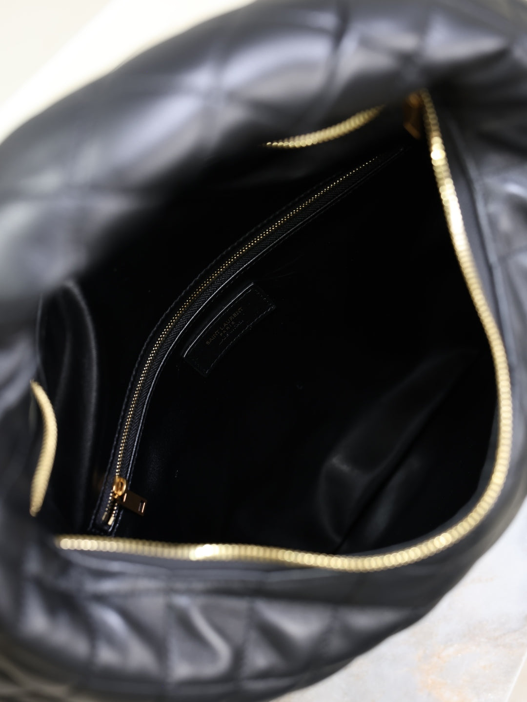 YSL Icare Hobo leather bag