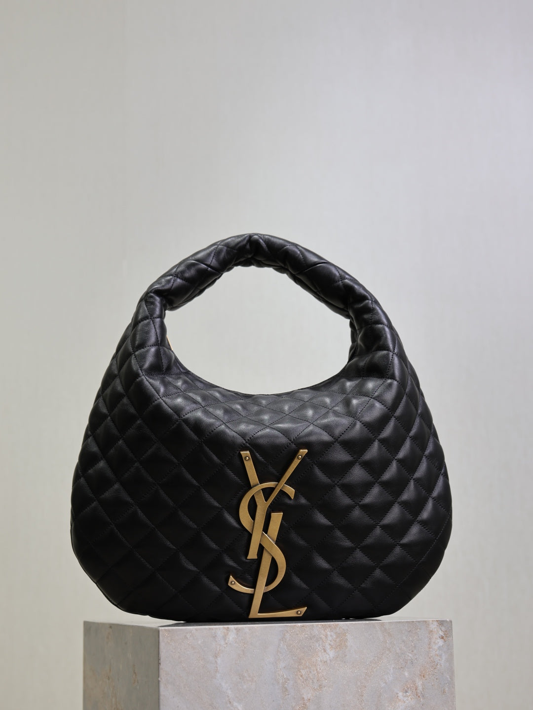 YSL Icare Hobo leather bag