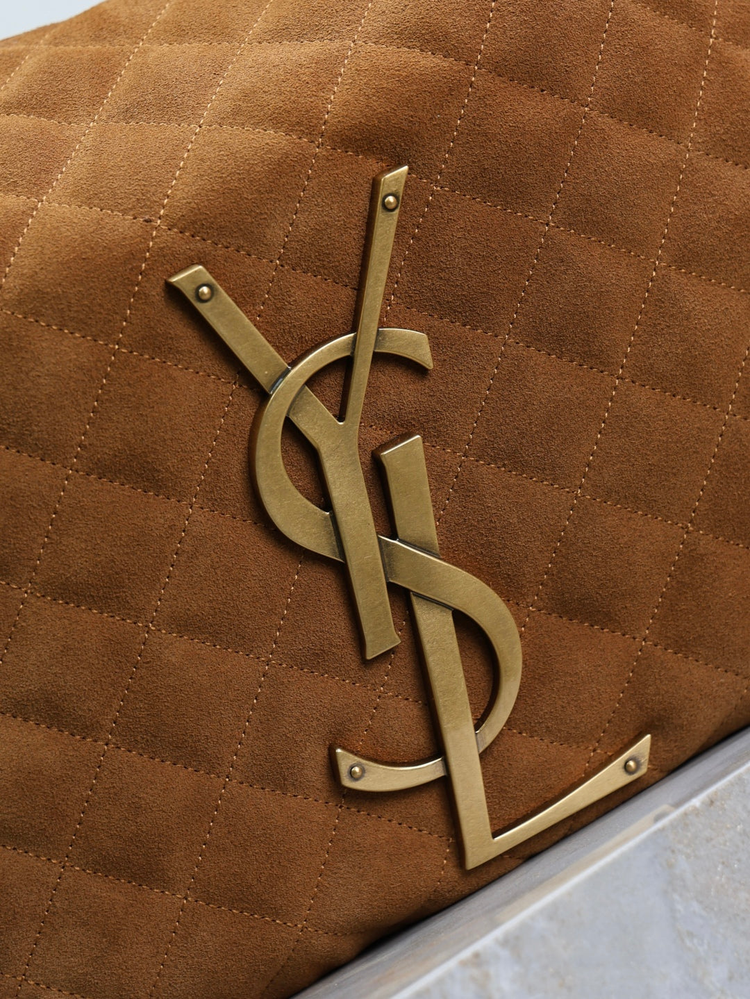 YSL Icare Hobo suede bag