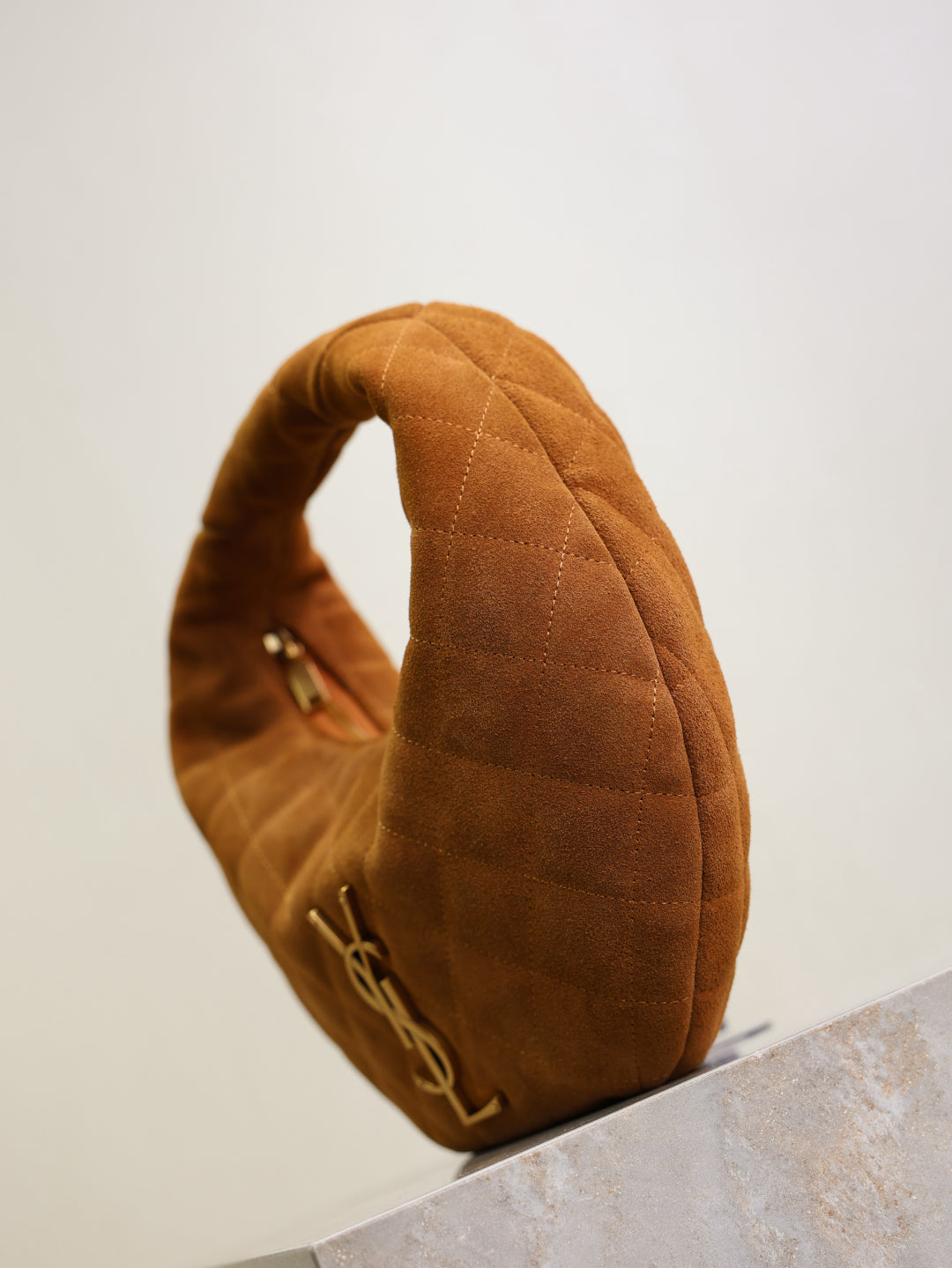 YSL Icare baby suede bag