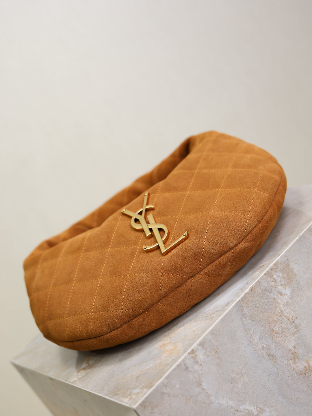 YSL Icare baby suede bag