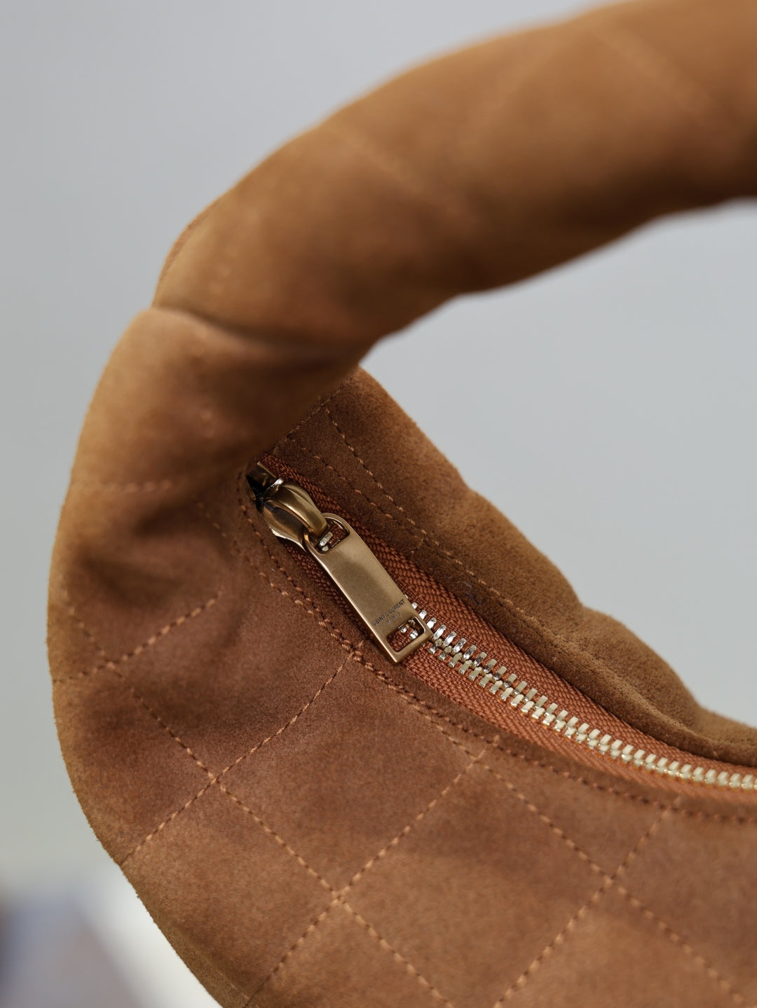 YSL Icare baby suede bag