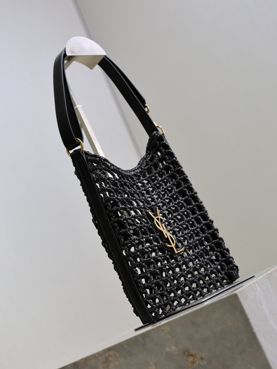 YSL Oxalis Mini straw bag