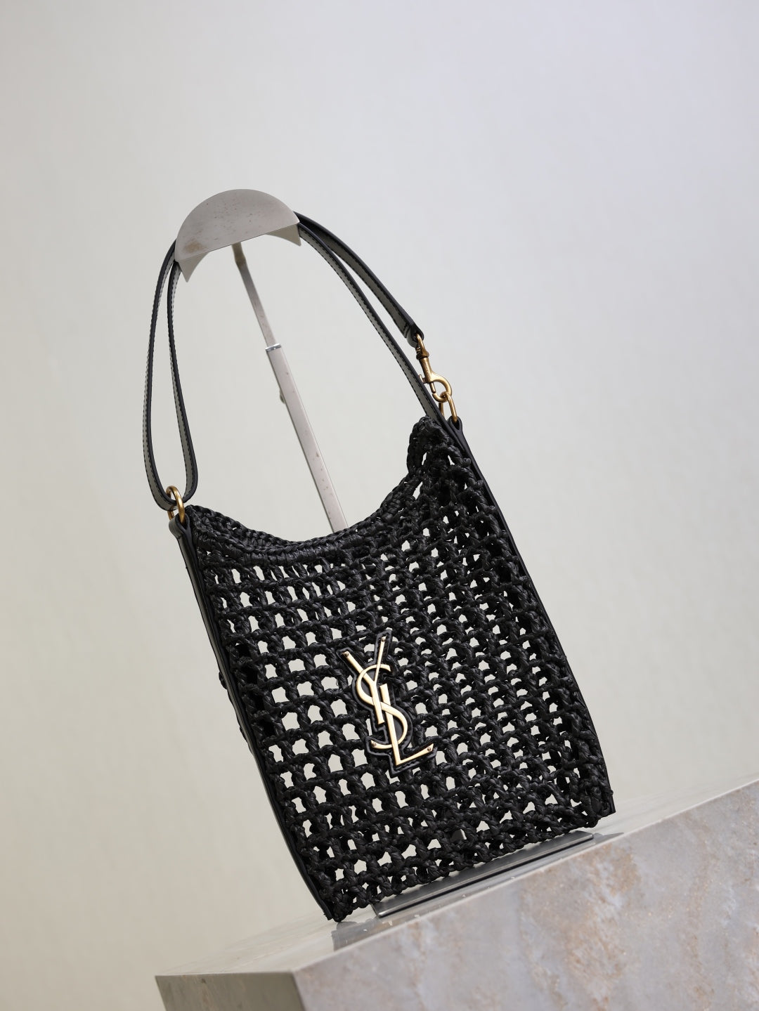 YSL Oxalis Mini straw bag