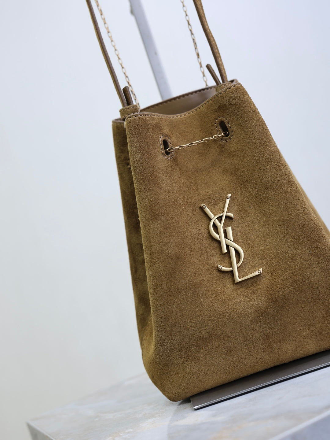 YSL Pochon in suede