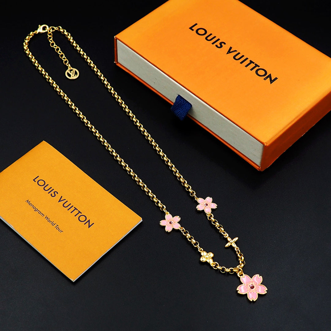 Louis Vuitton Necklace Cherry Blossom