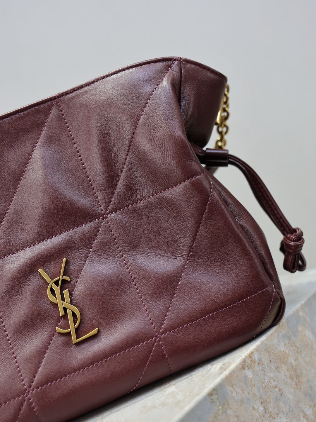 YSL Jamie Small leather Bucket bag
