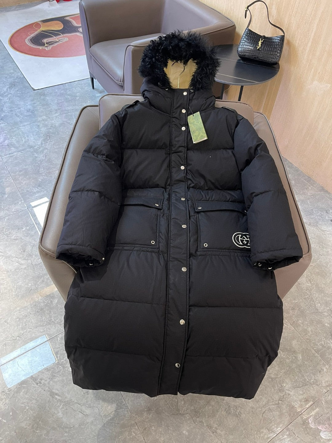 Gucci Nylon Long Coat