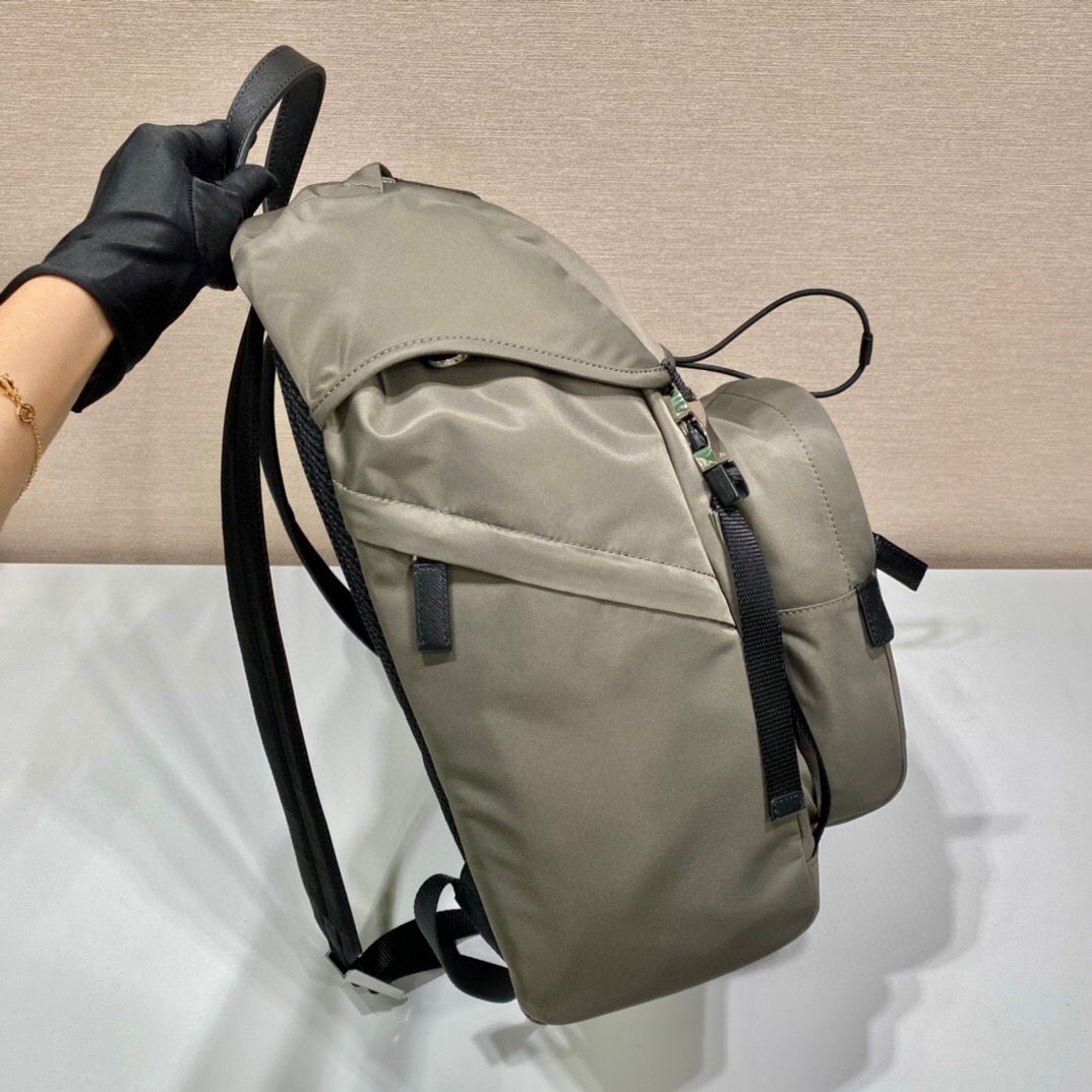 Prada Re-Nylon and Saffiano leather backpack