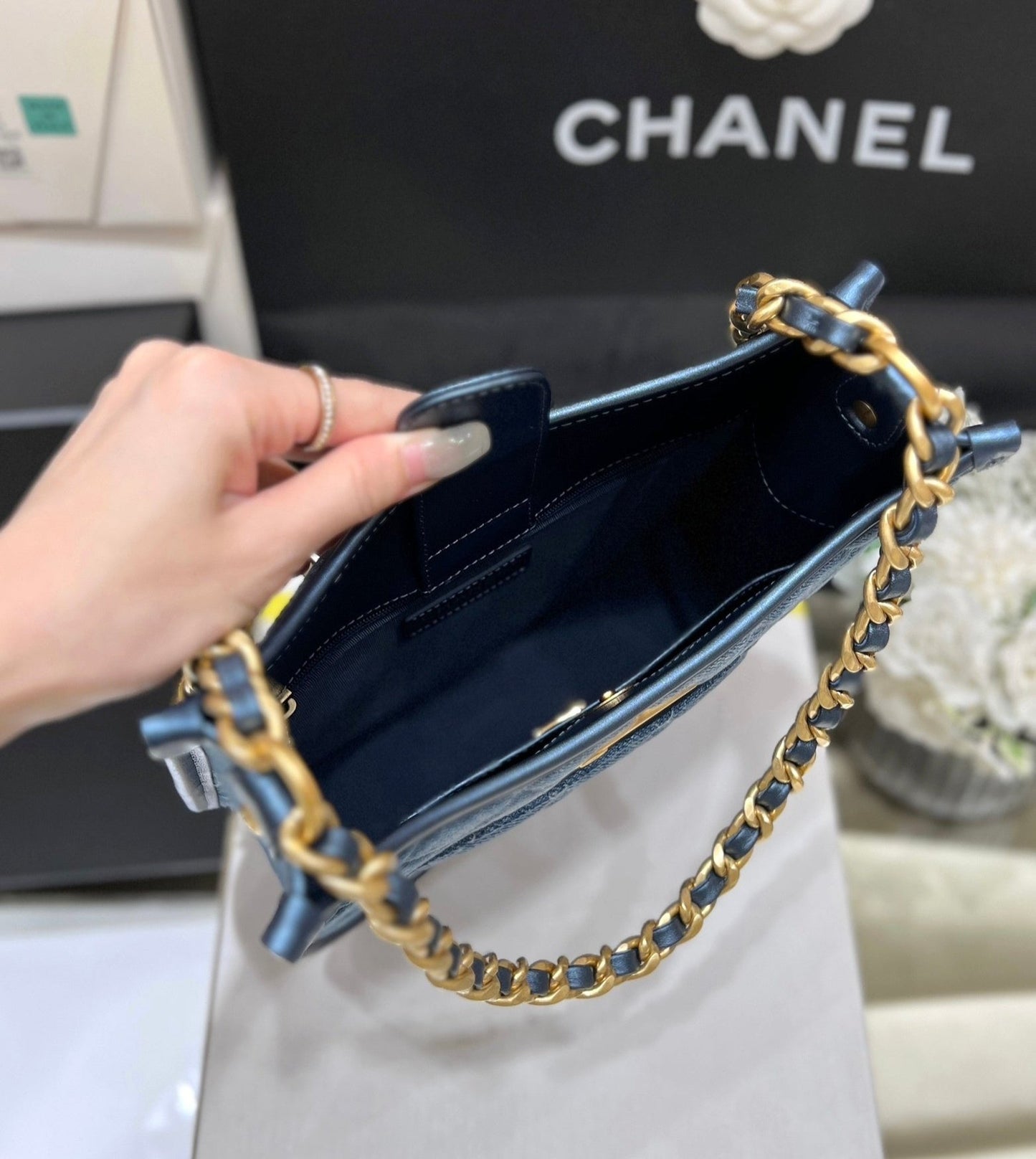 Chanel Denim Hobo bag