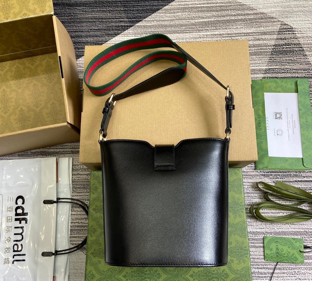 Gucci Small Canvas Bucket bag