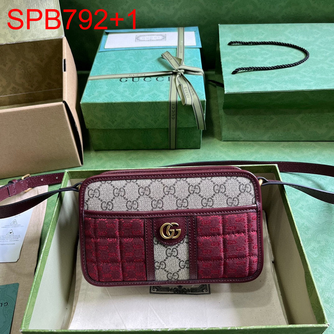 Gucci MINI GG CANVAS MINI SHOULDER BAG