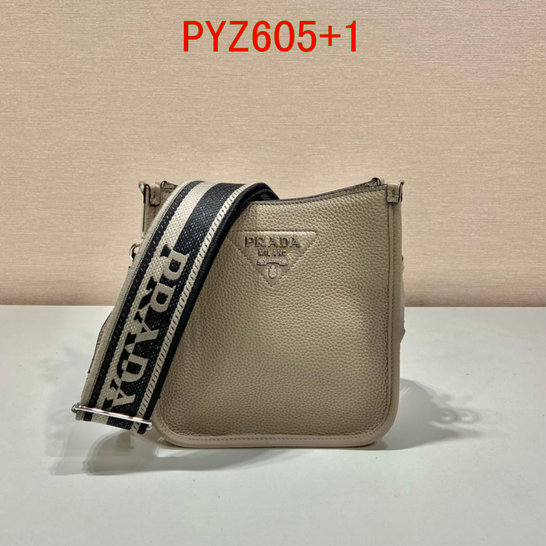 Prada Leather mini, medium shoulder bag