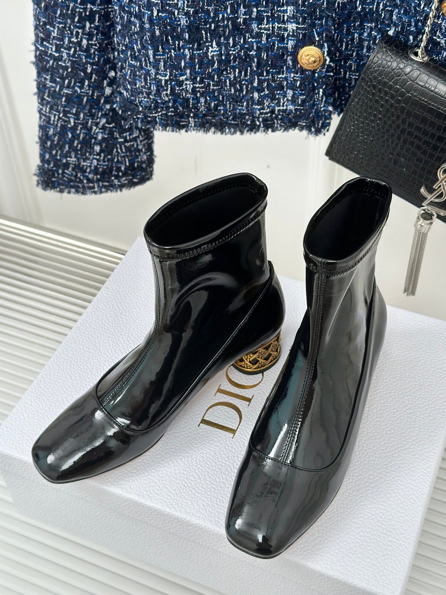 Dior Heels Boots leather