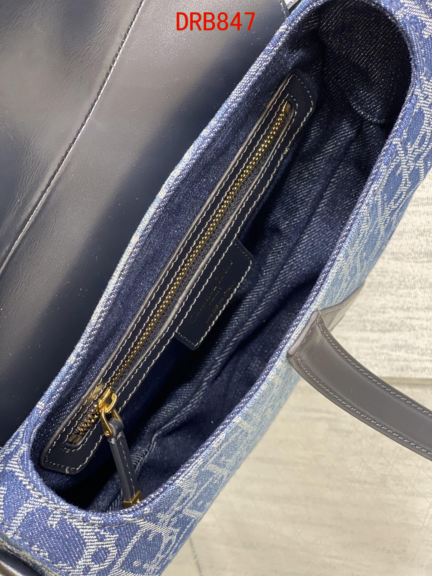 Dior Saddle Denim bag