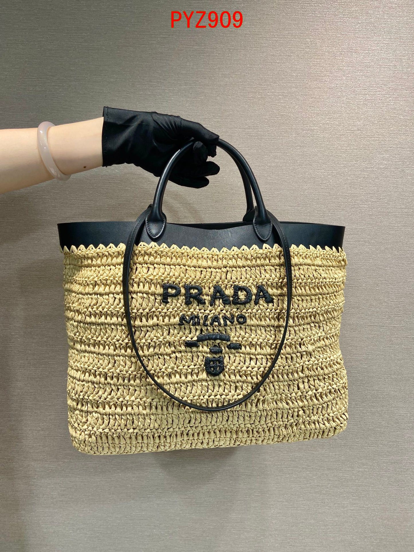 Prada Straw Tote bag in 3 size