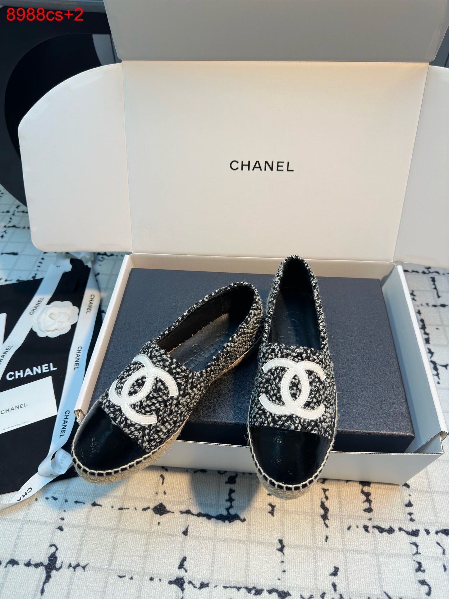 Chanel Tweed Espadrilles
