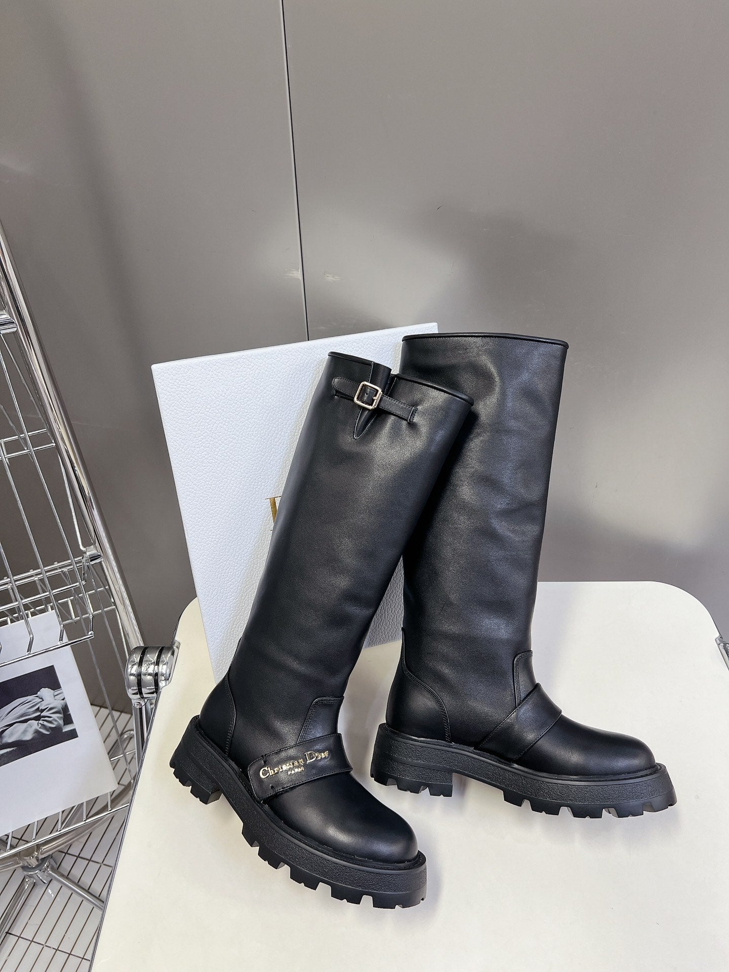 Christian Dior High Boots