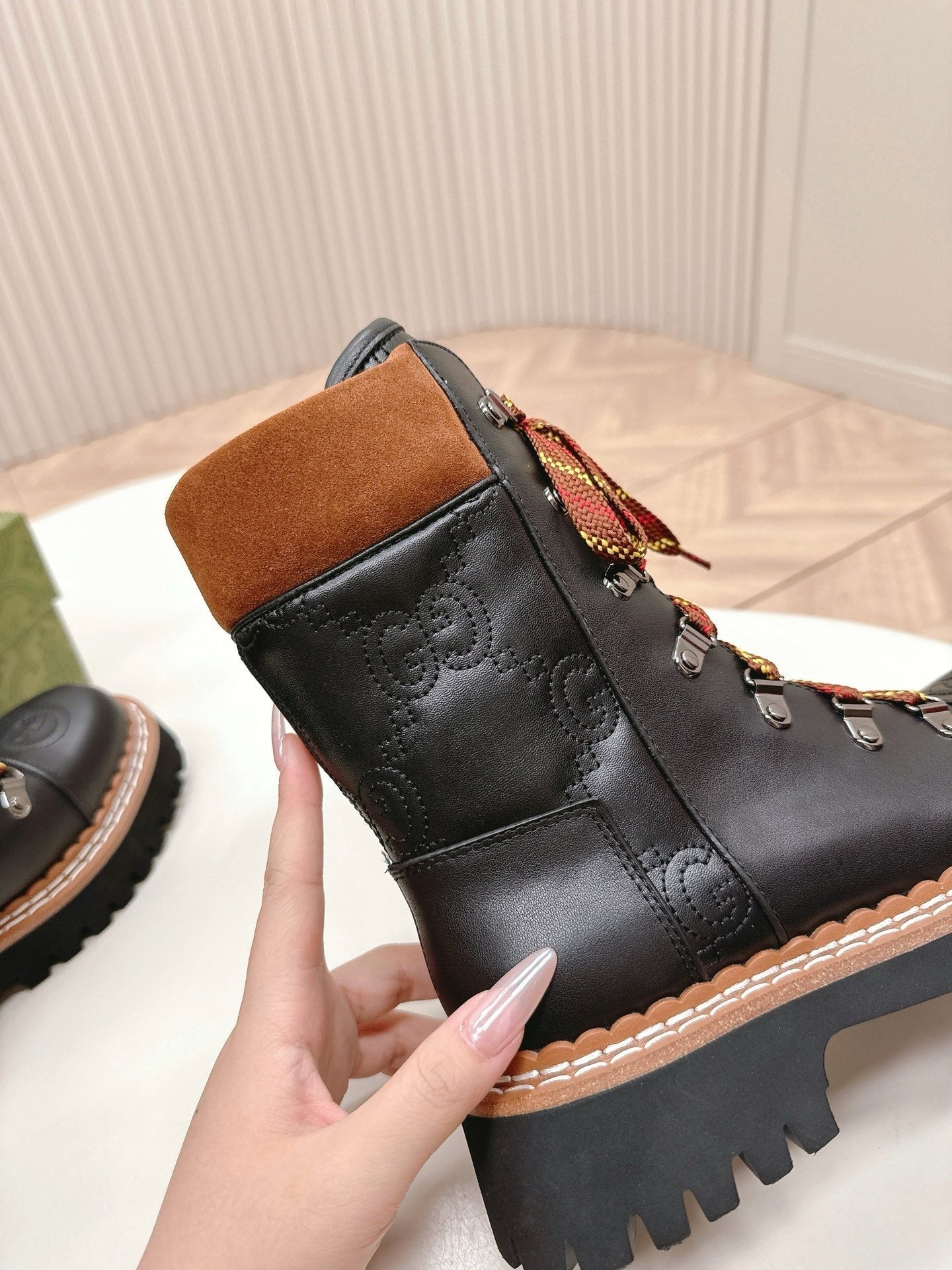 Gucci Leather Boots
