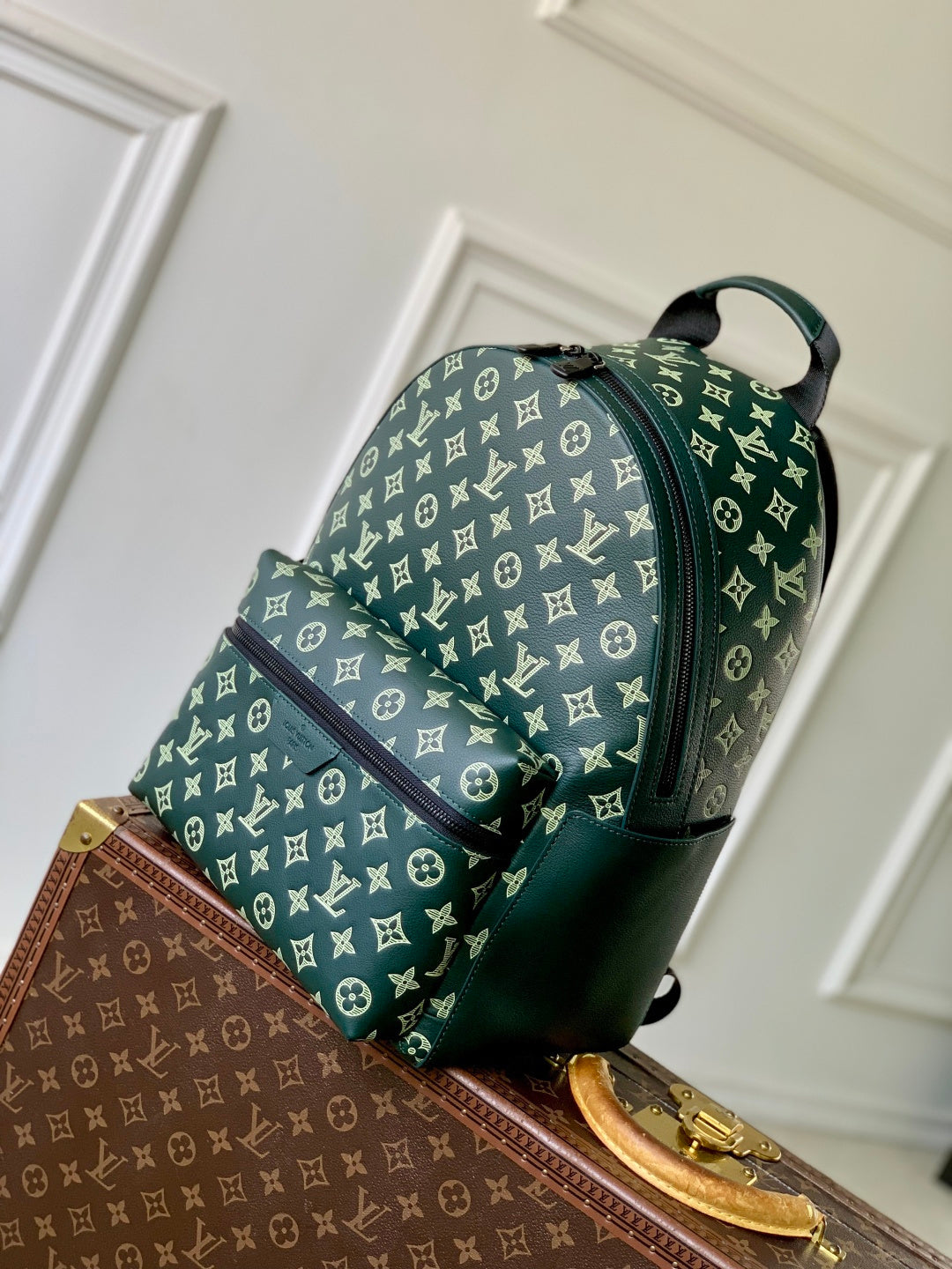 Louis Vuitton Monogram Shadow Discovery Backpack