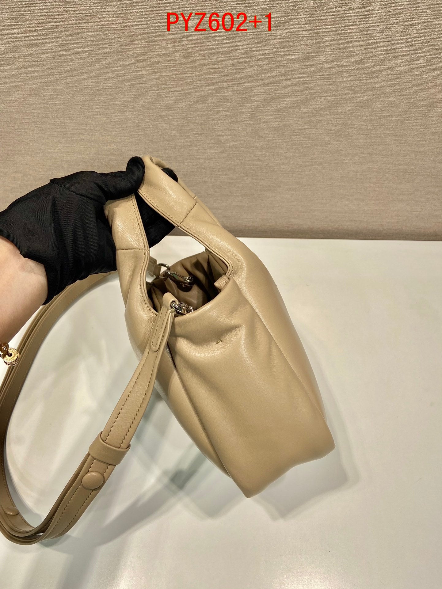Prada Small padded Soft nappa-leather bag