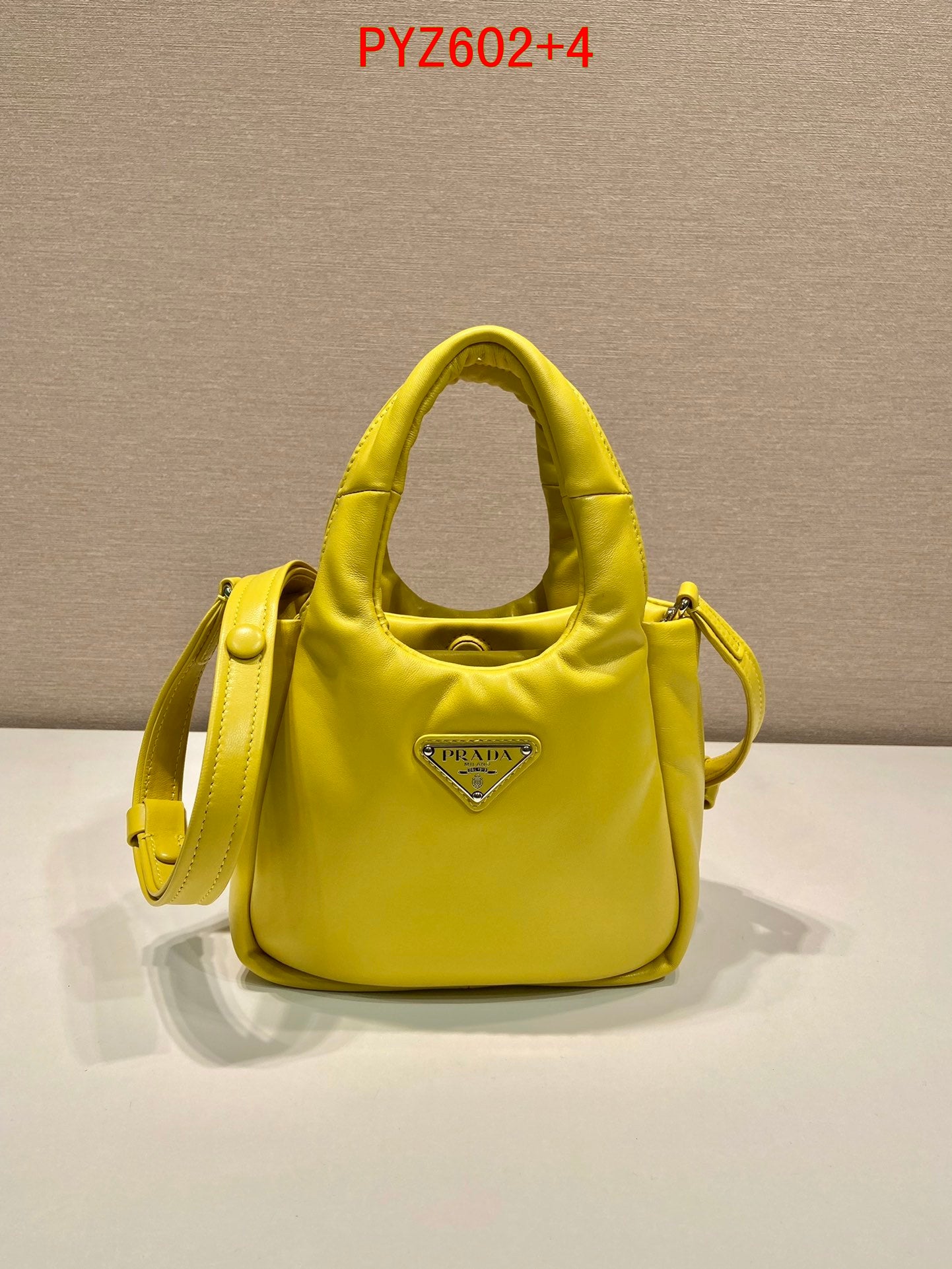 Prada Small padded Soft nappa-leather bag