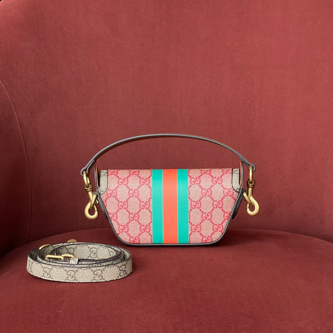 Gucci top handle mini bag with Web