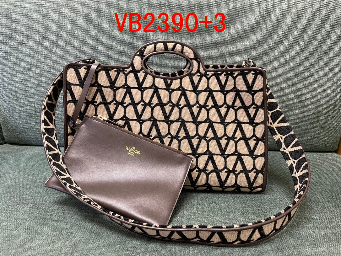 Valentino Signature Large Tote Bag