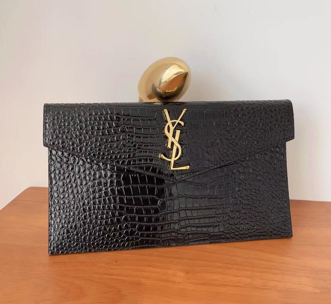 YSL Uptown Clutch