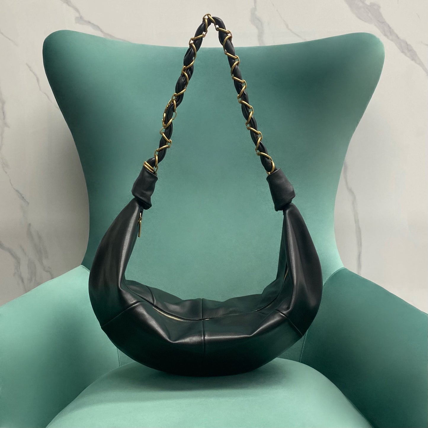 YSL AMALIA hobo in lambskin