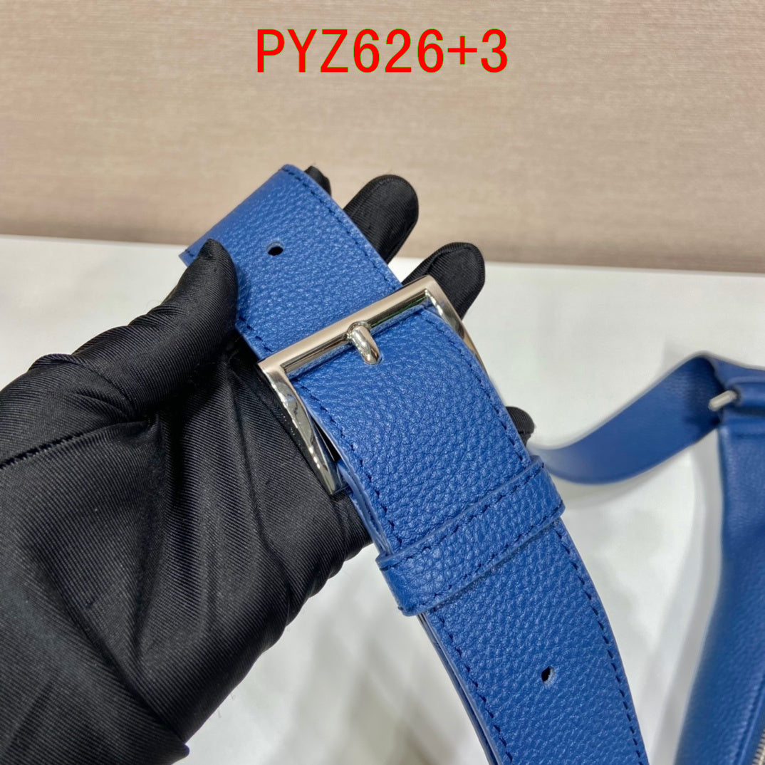 Prada Cross leather bag