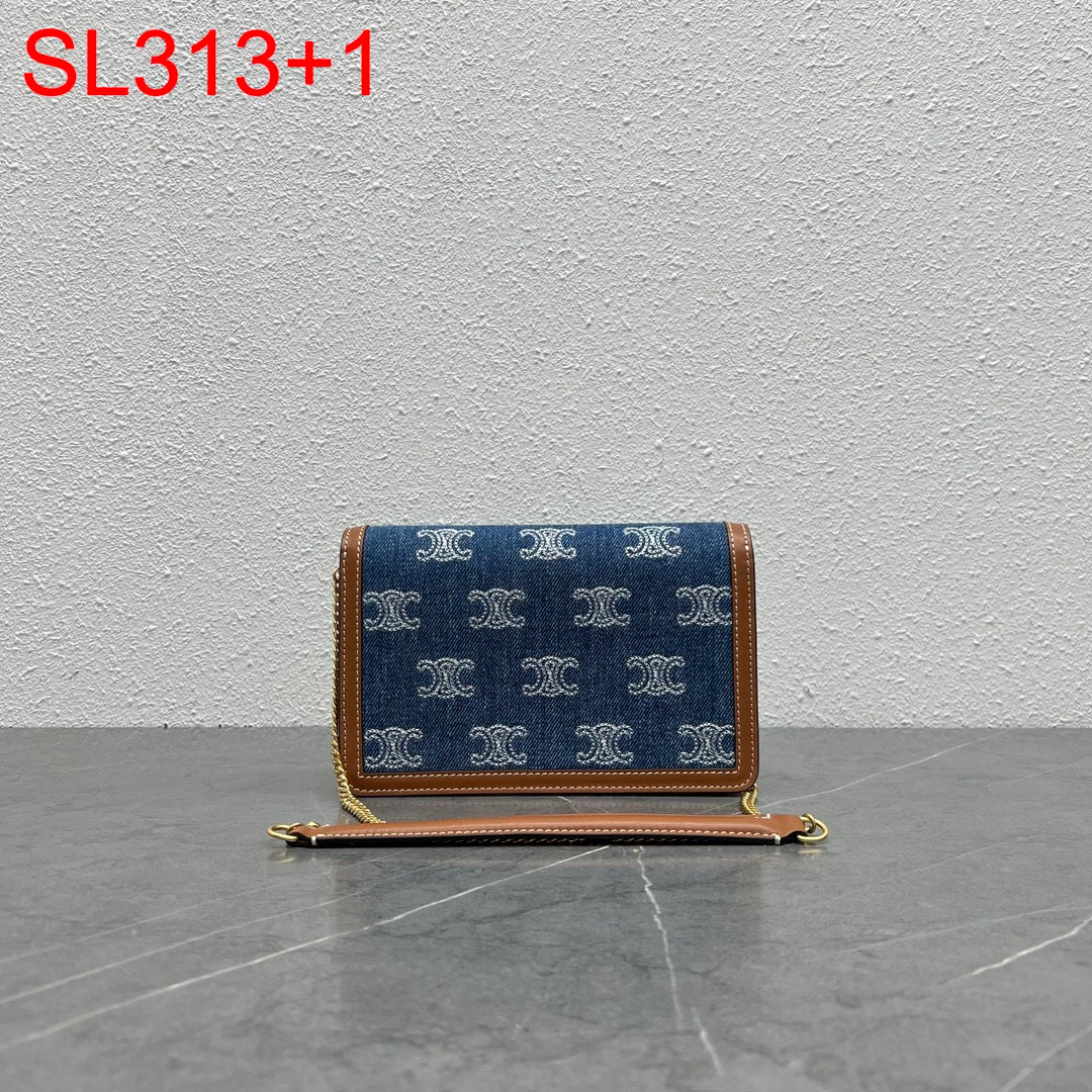Celine Wallet On Chain Triomphe Bag