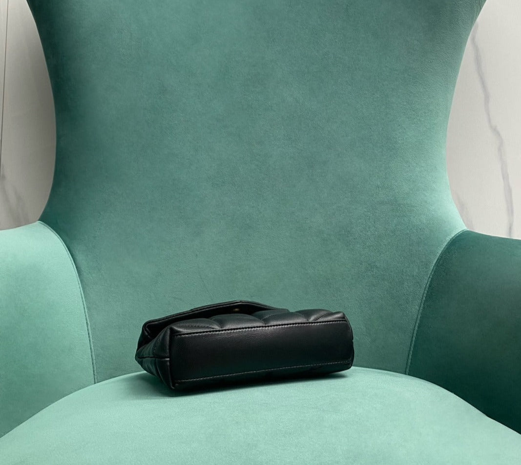 YSL Loulou Puffer with card holder