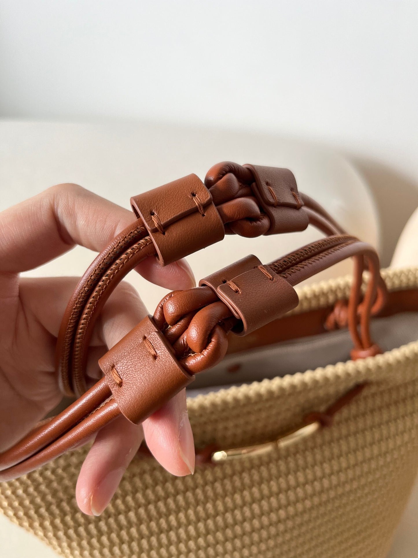 Valentino Garavani Straw Small Bucket bag